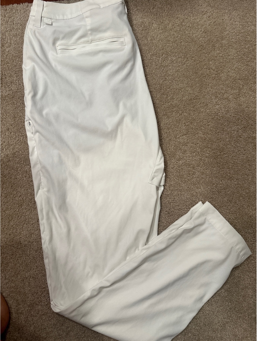 (4)Lululemon White Men's Golf Pants Size 32